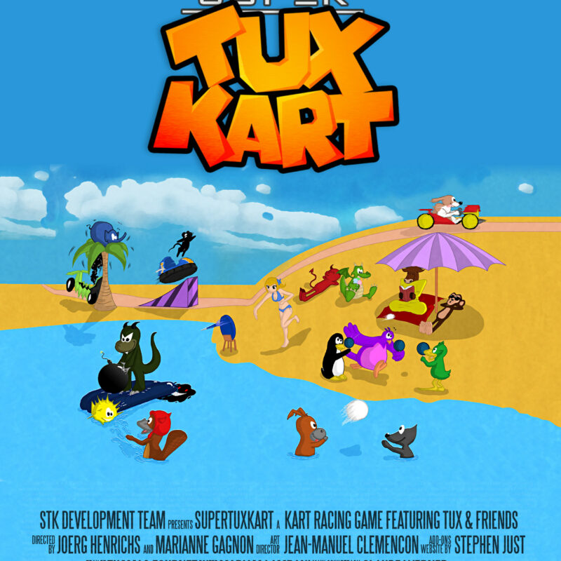 SuperTuxKart Poster